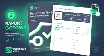 Gotowy raport weryfikacji pojazdu